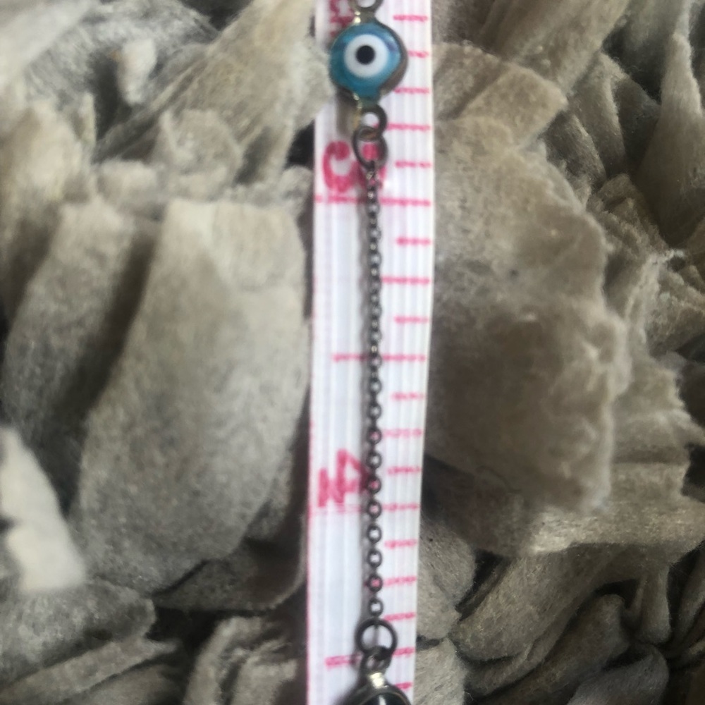 GIFT 4ANDREA 🧿 eViL EyE 🧿 Gorg 11 in. Icing Turkish Evil Eye Turkey Bracelet - Picture 6 of 6
